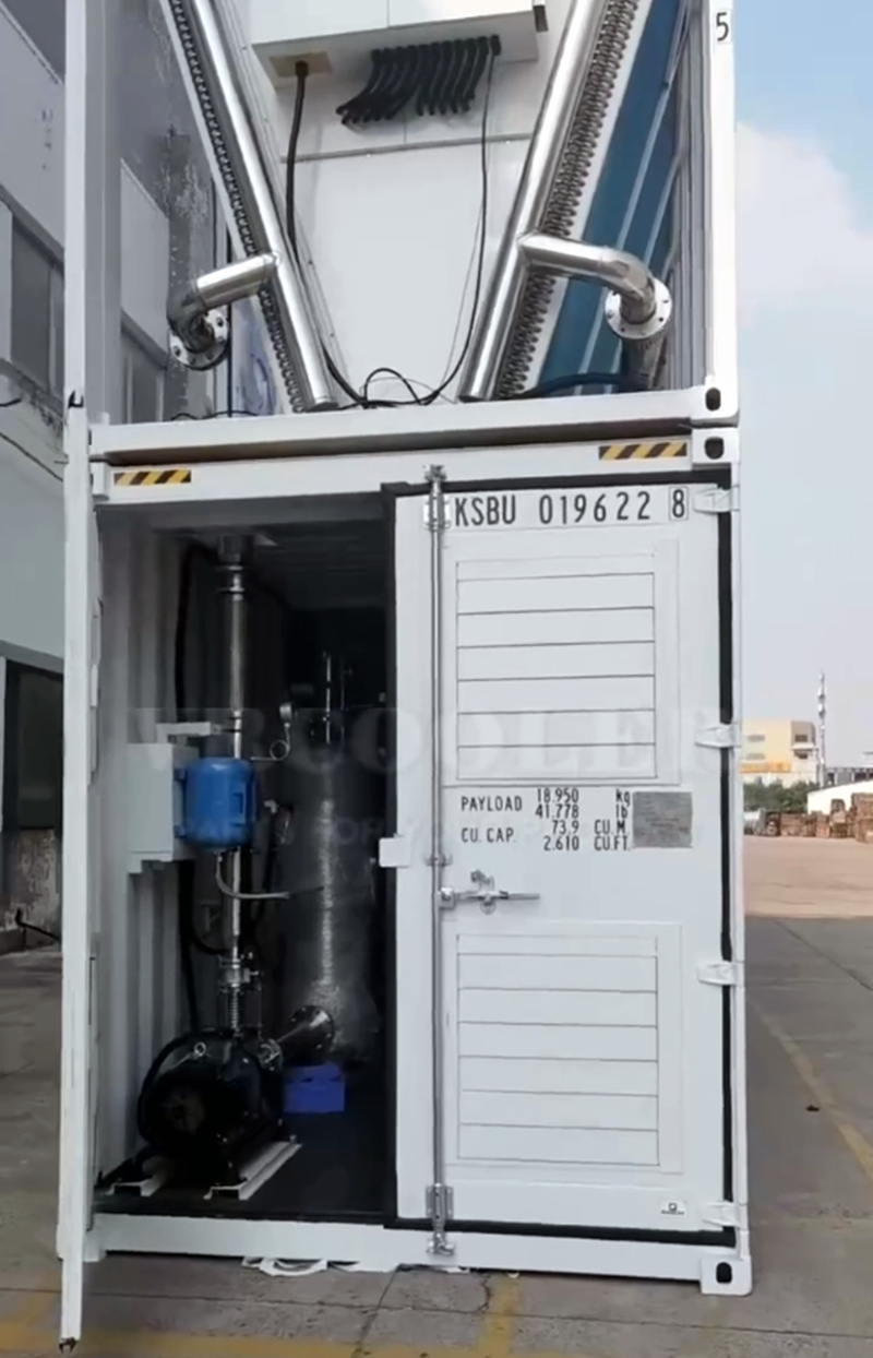 40HQ Liquid-Cooled Container Data Center for Crypto Currency Miners (5)