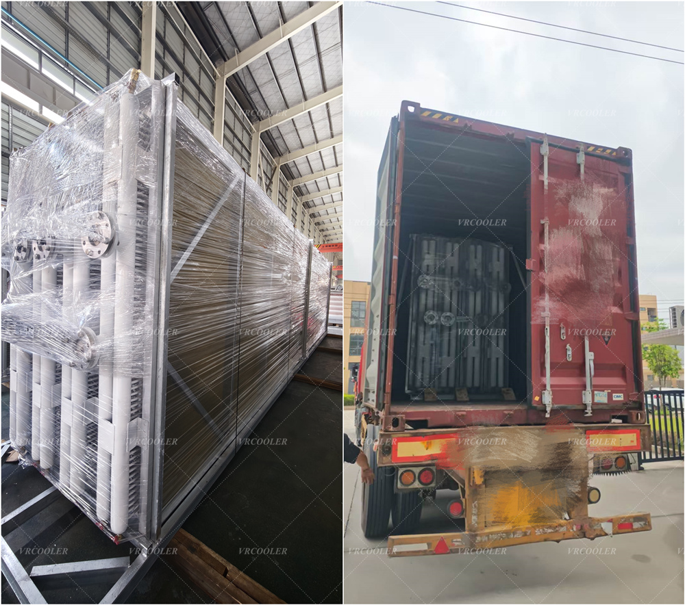 Dry Cooler Cooling Coils for Malaysian Customer Ready for Loading | CST