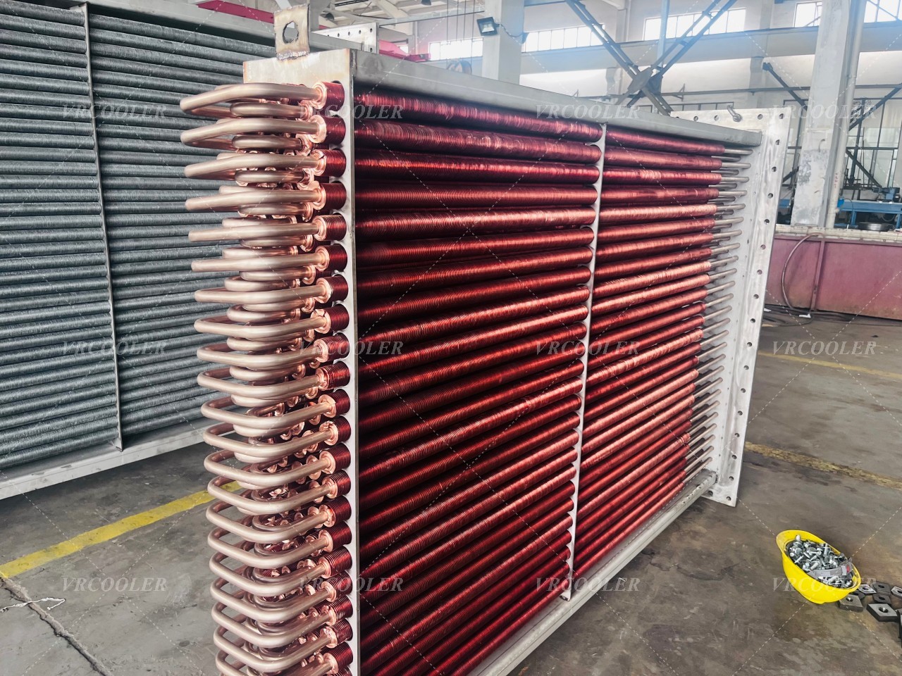Finned Tube Heat Exchanger for 800°C High-Temperature Air Cooling