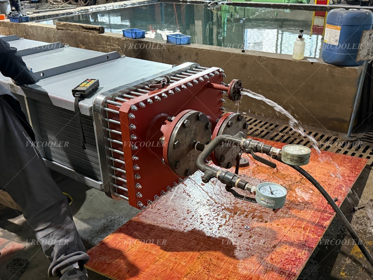 Hydrogen Gas Cooler for AC Turbogenerator Applications