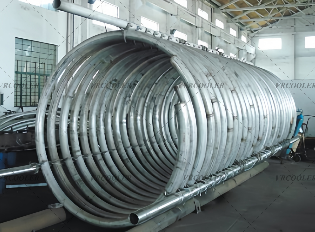Spiral Seamless Steel Tube Boiler Coils Used in Boiler Cooling Systems
