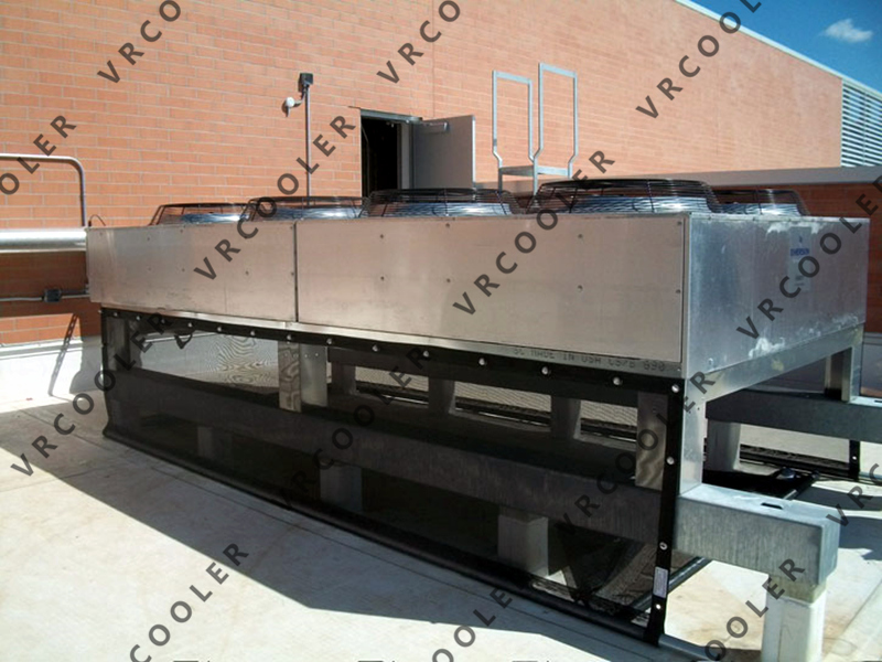 Industrial Stainless Steel CO2 Gas Cooler for Natural Refrigerant Systems and High Efficiency Heat Pumps