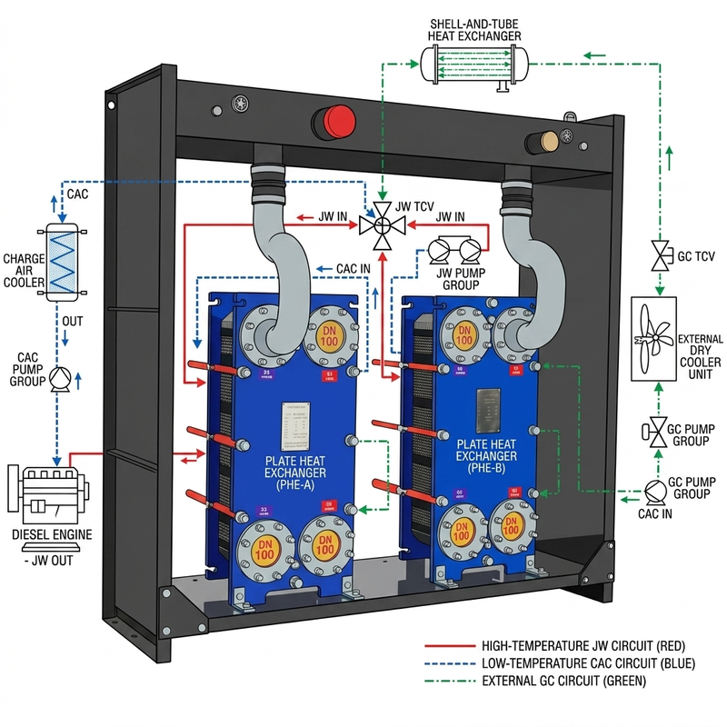Generator Cooling Skid