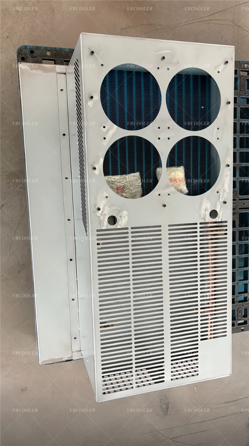 Multi-stage Counter-flow Heat Pipe System Electrical Cabinet Heat Sink
