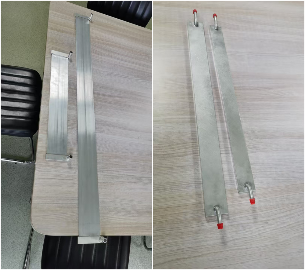 Customized new-energy cooling plate sample finished product by CST