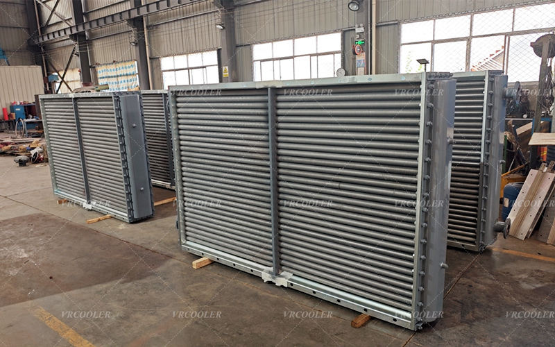 Why use finned tubes for steam condensing?