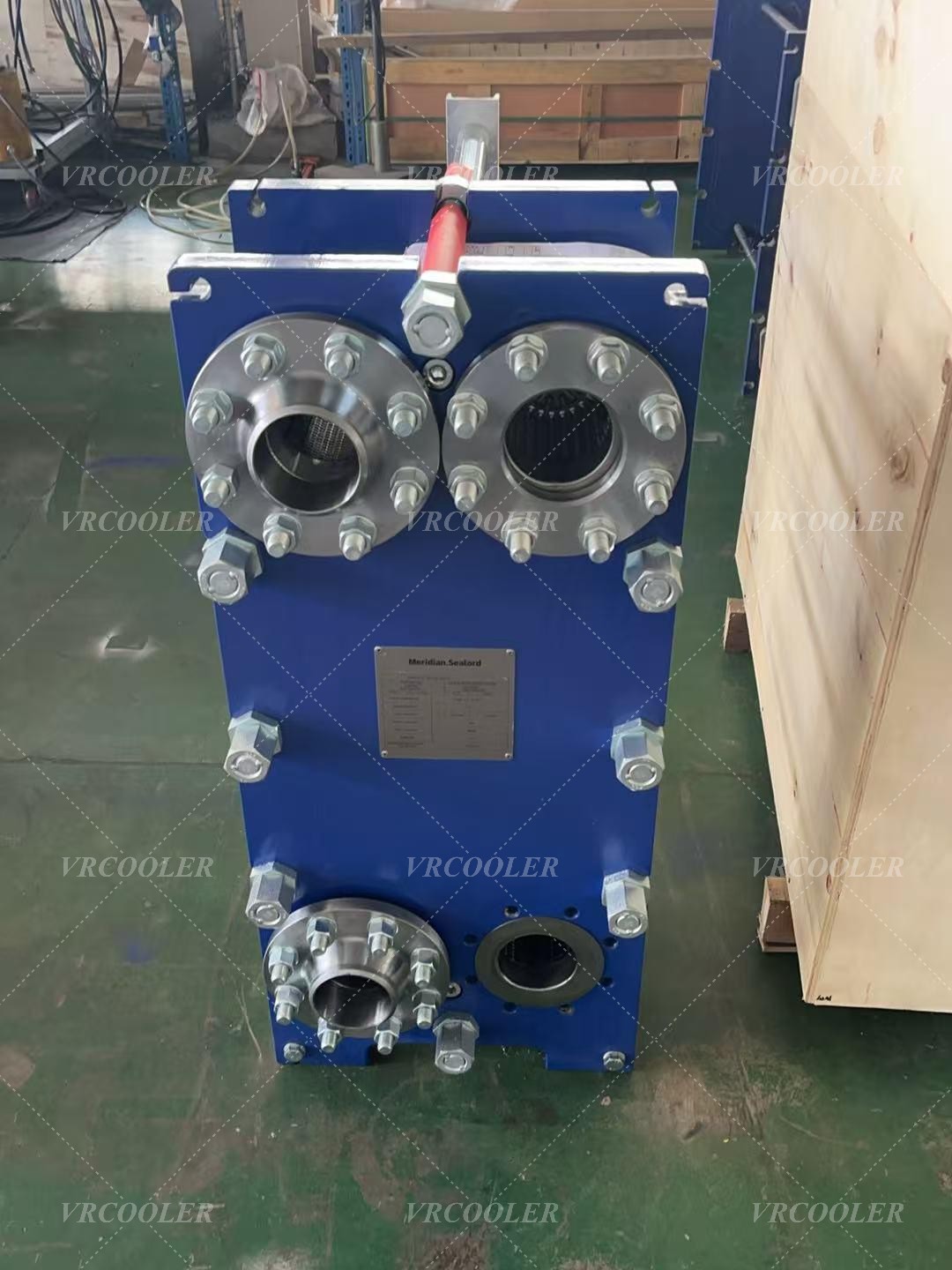 Plate Heat Exchangers for Lube Oil Cooler in Shipbuilding Industry