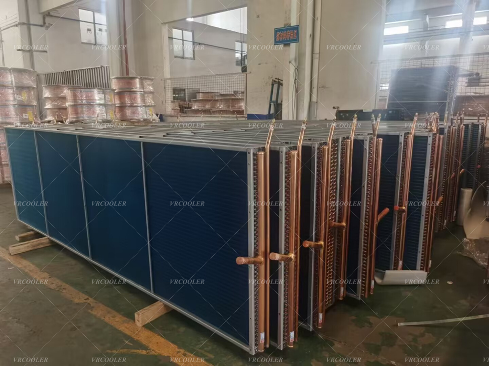 Copper Coils with Aluminum Fins Coils for Carrier Chiller Model 30XA160.jpg
