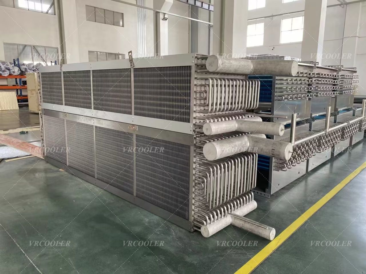 Belt Freezer Evaporator for Tropical Fruits in Export Processing Plants