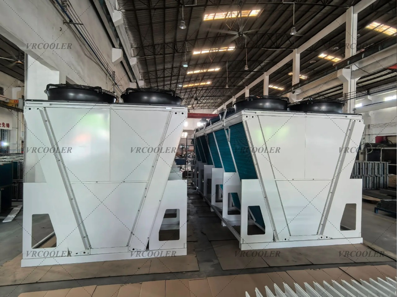 Industrial Dry Cooler for Air Compressor Waste Heat Recovery