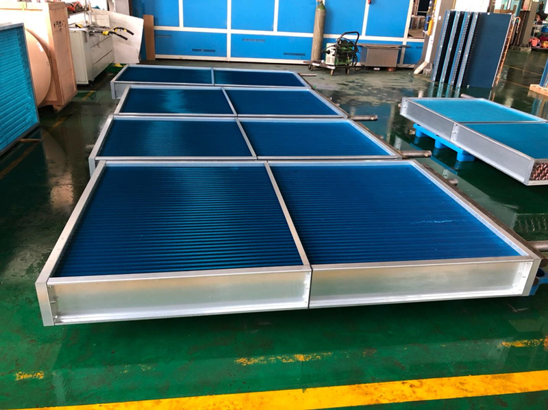 Chilled Water Dry Coil for Data Center Aisle Containment