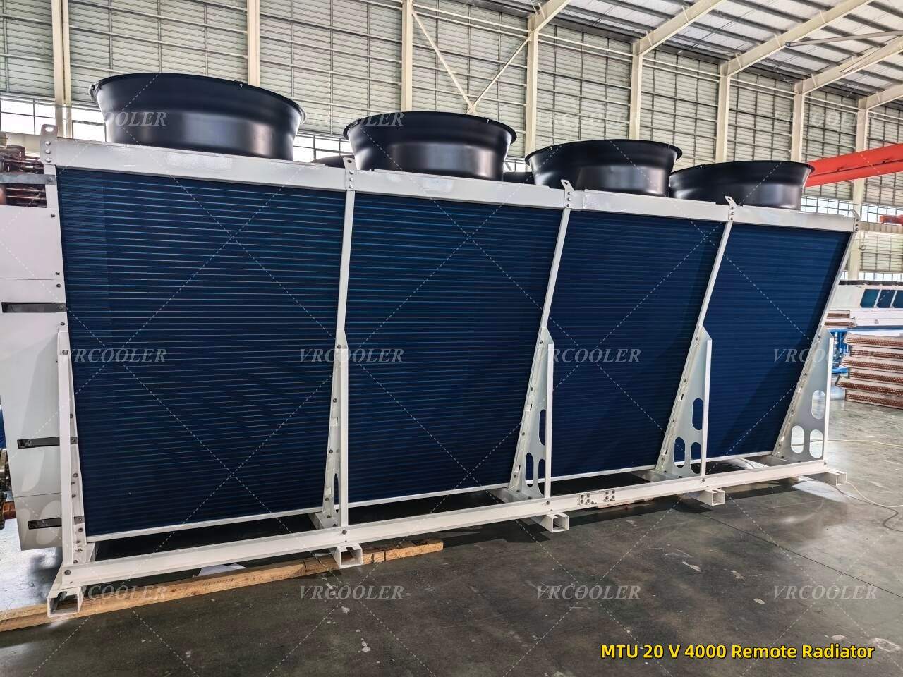 MTU 20V4000FB Biogas Remote Radiator for Reliable CHP Cooling