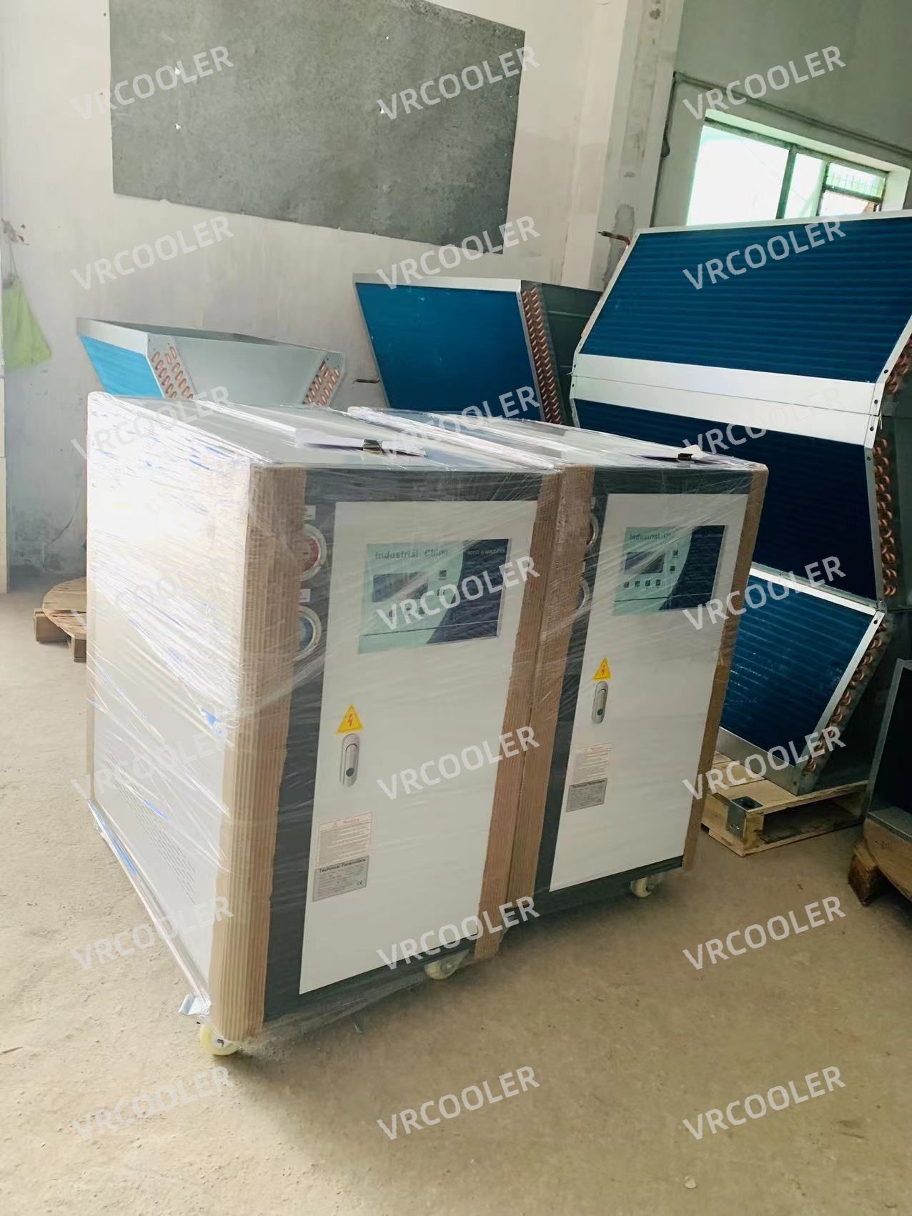 Industrial Seawater Chiller for Public Aquarium Projects