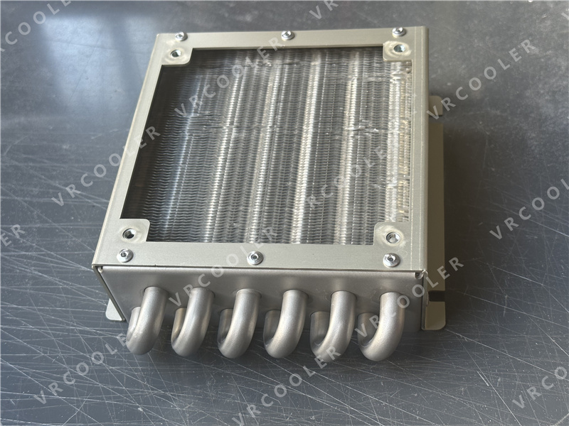 Custom Design VRS13 SS Tube Aluminum Fin Laser Radiator