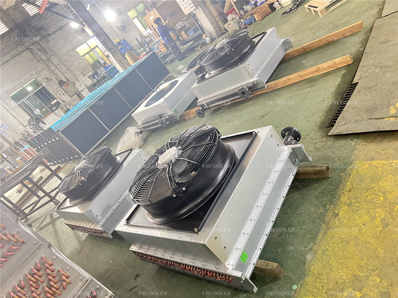 Drawing Customization Tube Fin Heat Exchanger with Fan