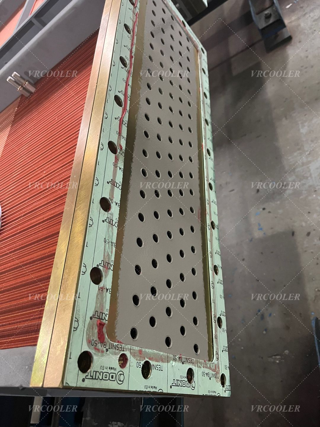 What is the main function of a double-tubed motor cooler?