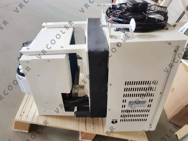 Can a monoblock refrigeration unit be used for freezer rooms?