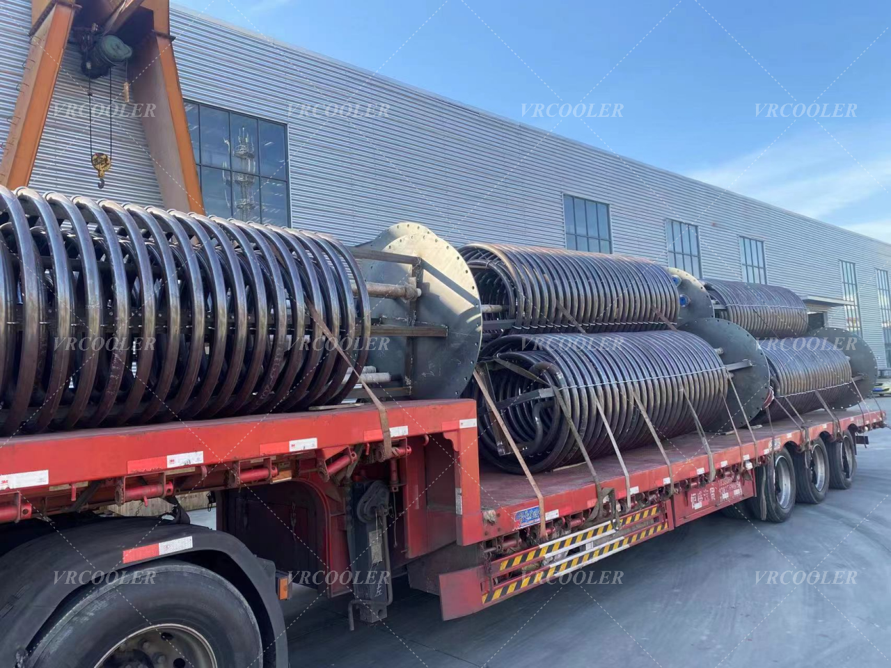 Spiral Coil Heat Exchanger for Boiler