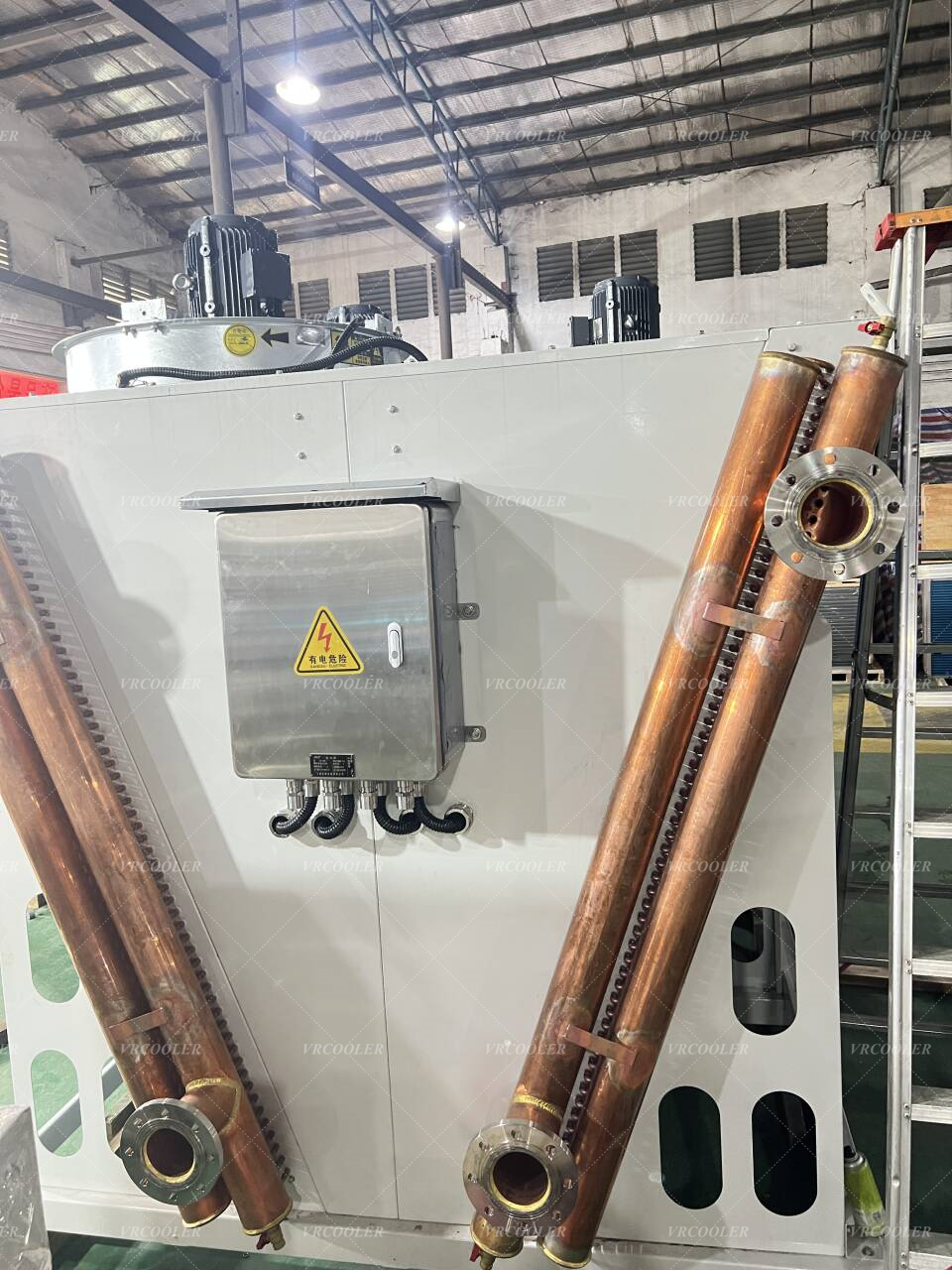 Remote Radiator Dry Cooler for MTU 20V4000L64FB Biogas Engine.jpg
