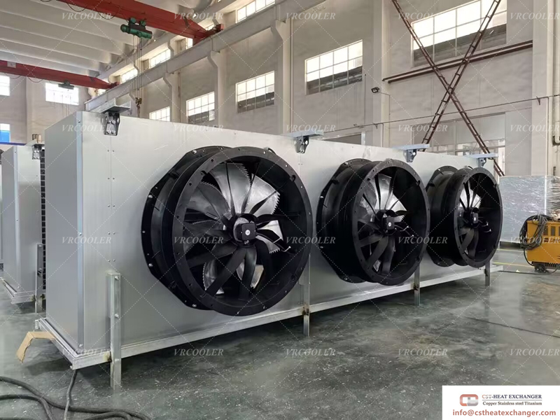 DX Ammonia Evaporator for Blast Freezer