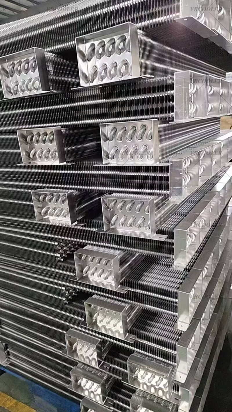 Full Aluminum Tube Fin Condenser for Refrigerated Truck | Cost Effective Replace Copper Coil