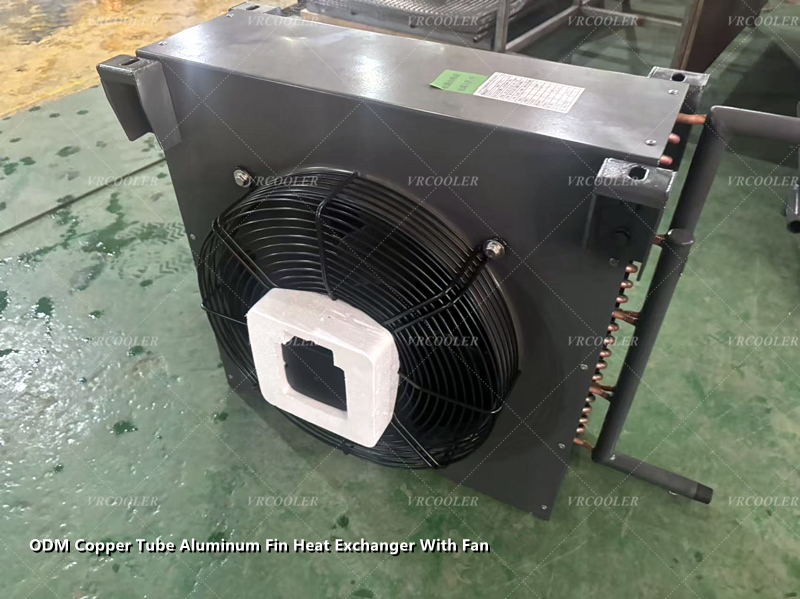 CST ODM Copper Tube Aluminum Fin Heat Exchanger With Fan 1.jpg