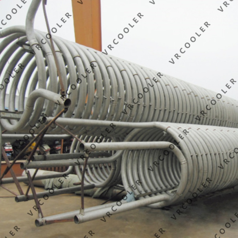 What industries use boiler spiral coils?