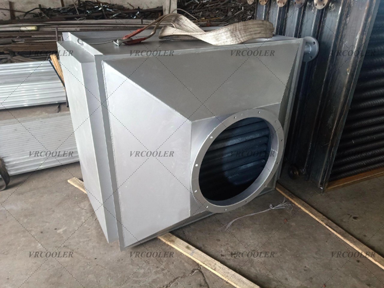 Waste Heat Recovery Heat Exchanger for Industrial Kiln Exhaust Energy Recovery System
