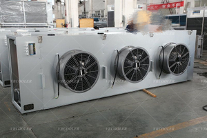 Custom 145 KW Glycol Air Heat Exchangers for Use in A Fresh Produce Forced Air Cooler.jpg