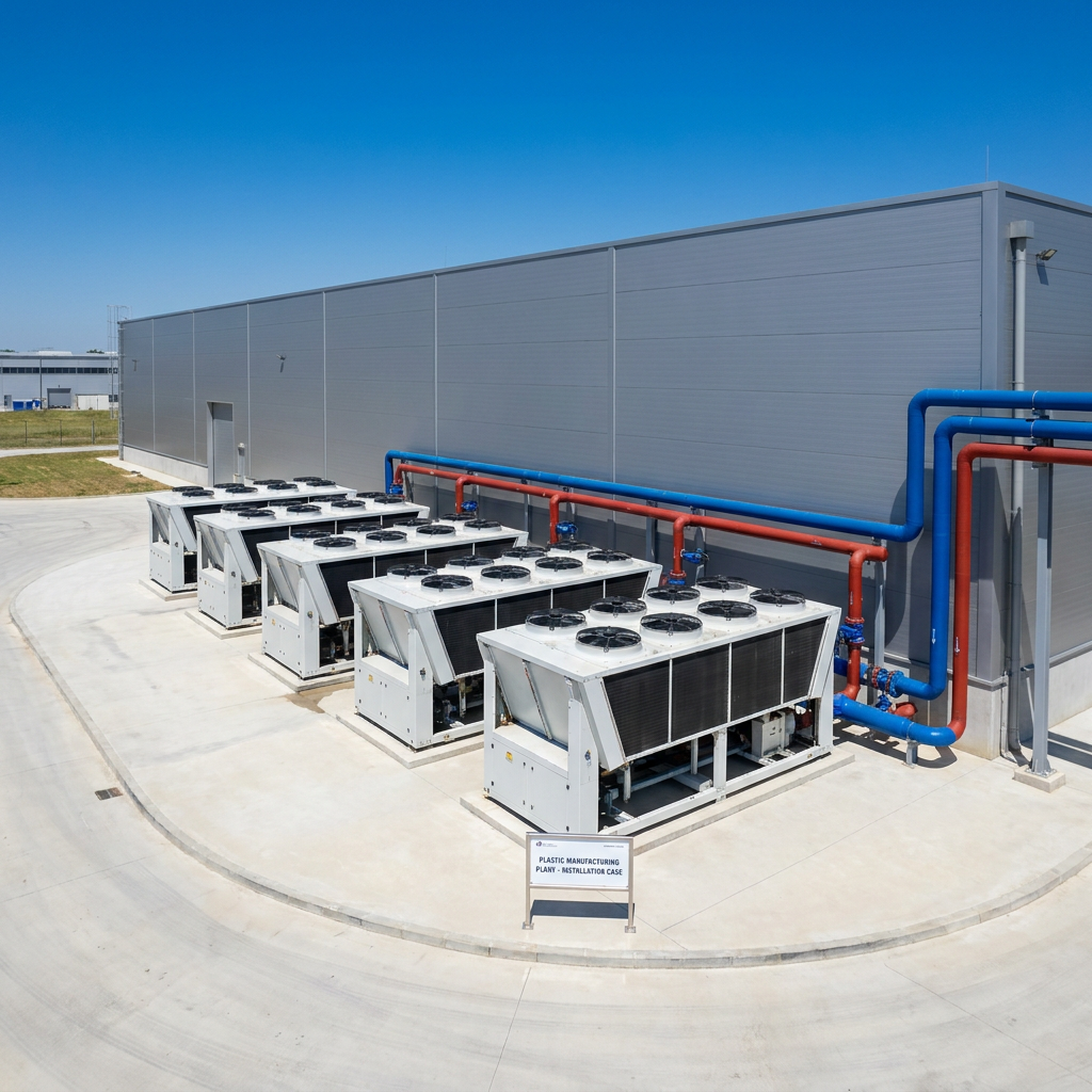 Dry Coolers for Injection Molding Hydraulic Oil Cooling