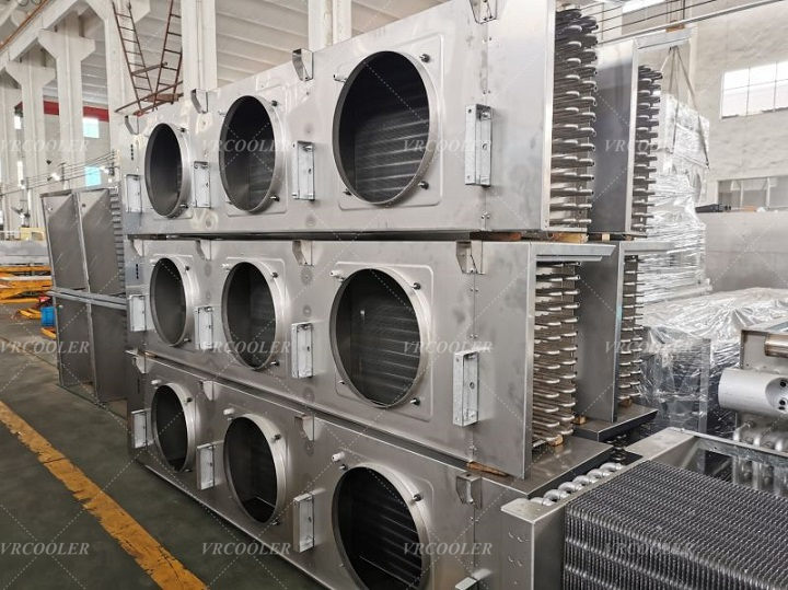 Stainless Steel Evaporator for Pre-Chilling Packed Foods: Gravy, Mashed Potato & Seafood