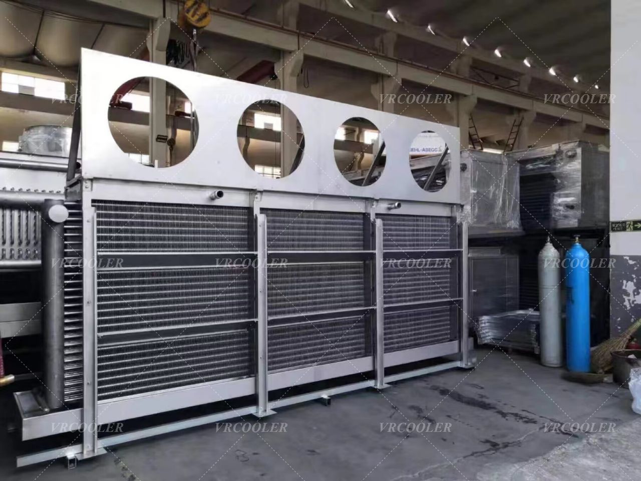 Shock Freezer Air Cooler for Rapid Freezing of Peppers