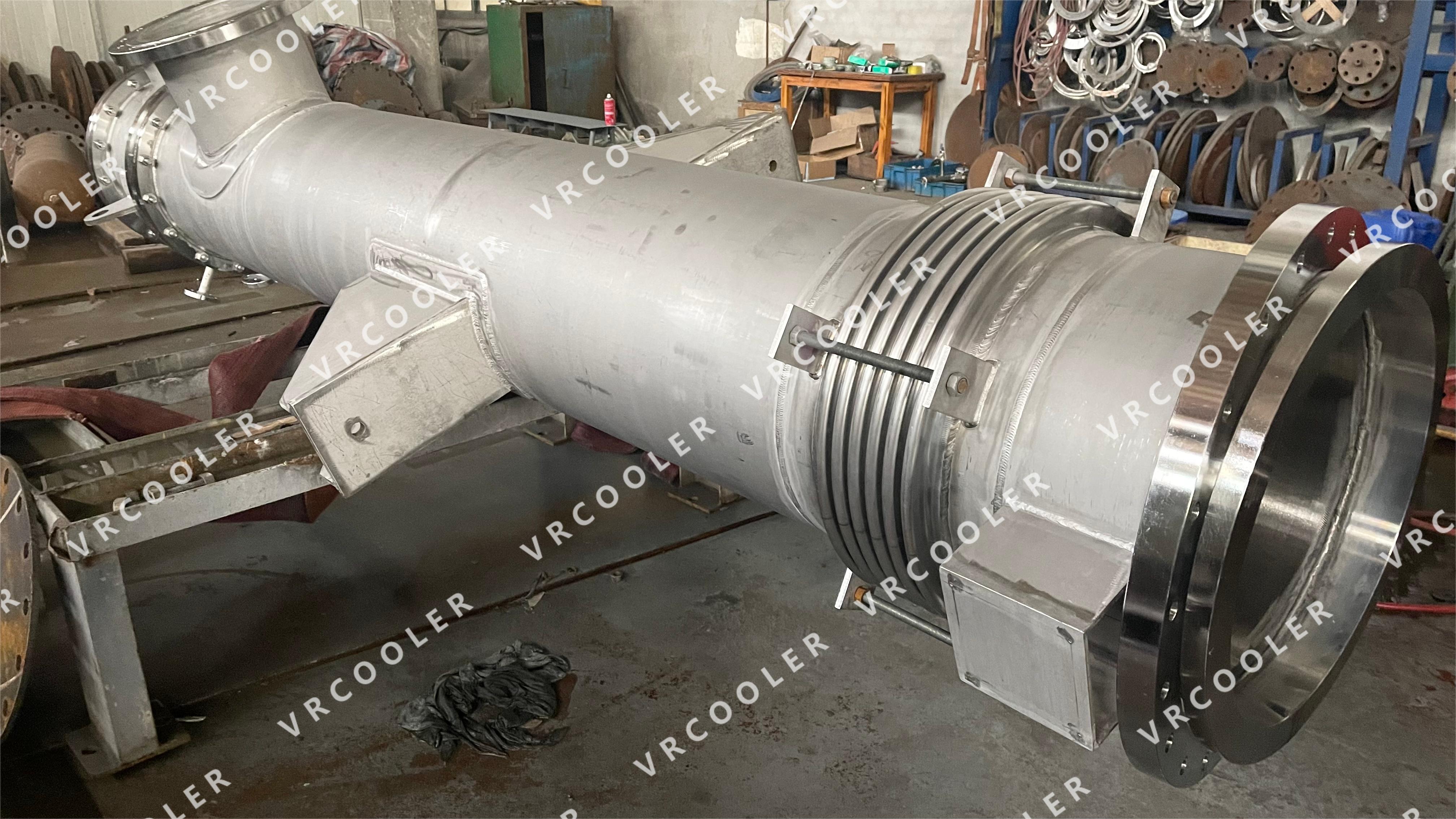 Shell and Tube Seawater Heat Exchanger for Atlas Copco G132 W Compressor