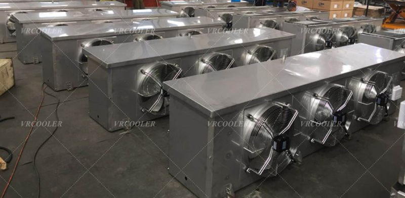 stainless steel tube aluminum fin cooler for food processing workshop.jpg