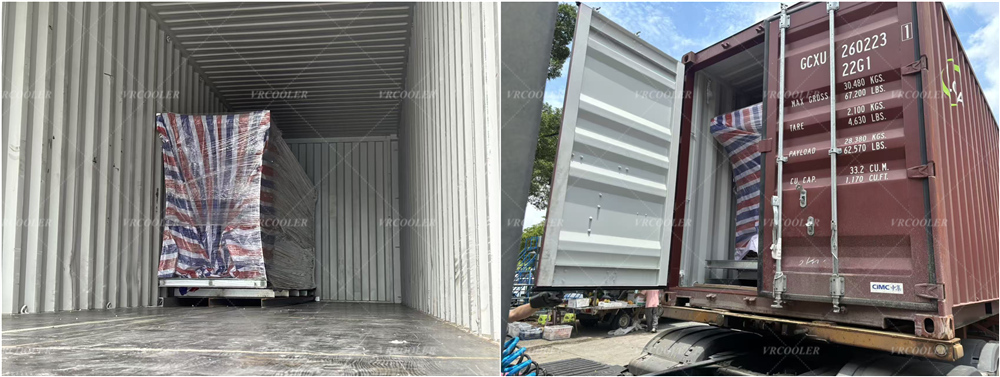 Customized Steam Coil Finned Products for a Slovak Customer Being Loaded for Shipment 4.jpg
