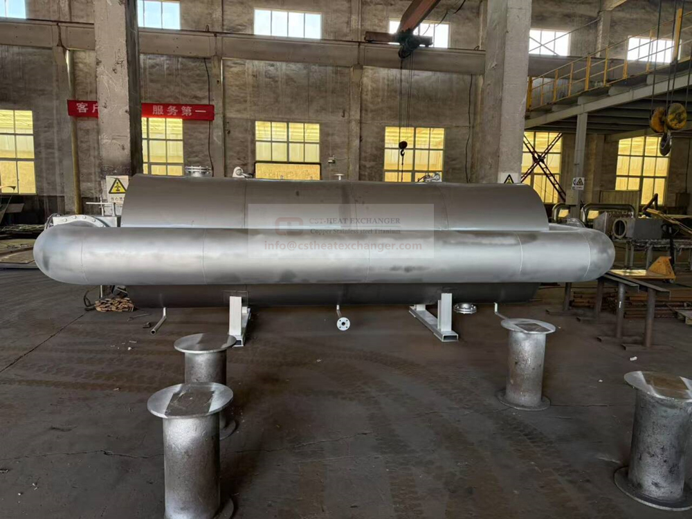 Jenbacher J620 Heat Recovery Equipment with Shell-and-Tube Structure