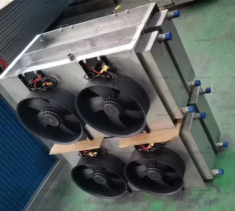 Full Stainless Steel Finned Coil Heat Exchanger for 400&deg;C Oil To Air.jpg