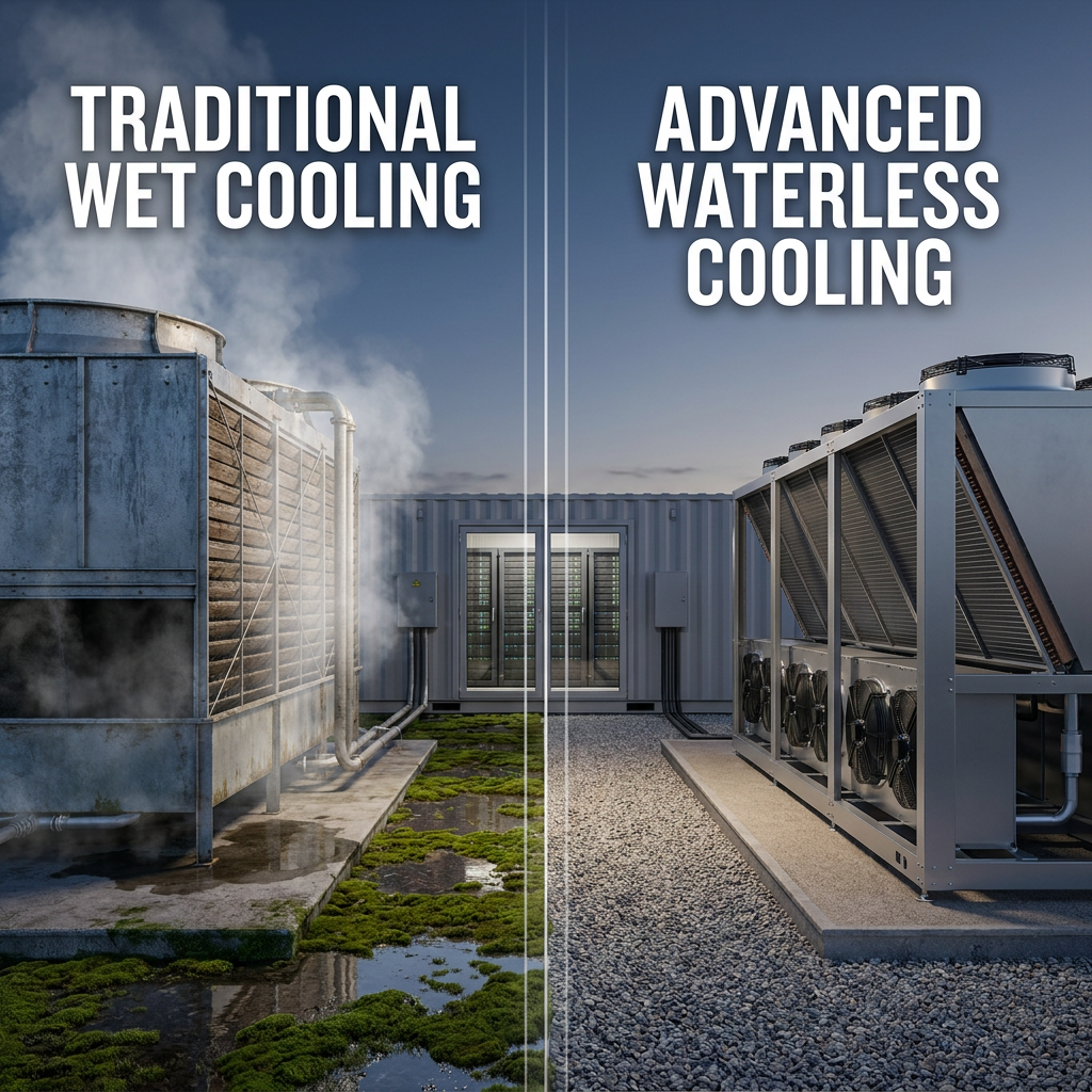 Dry Cooler vs Cooling Tower for Bitcoin Mining – Which is Better?