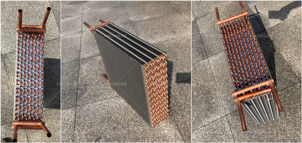 CSTHEATEXCHANGER custom fin tube heat exchanger sample built to customer drawing, leak tested and ready for shipment.jpg