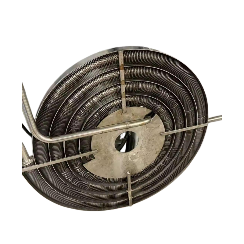 Custom Compact Finned Tube Heat Exchanger for Cold Storage Warehouse Cooling
