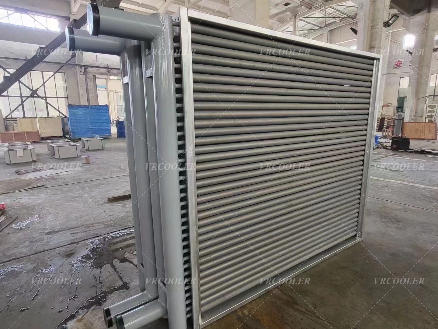 Exhaust Gas Heat Exchanger for Central Heating Waste Heat Recovery