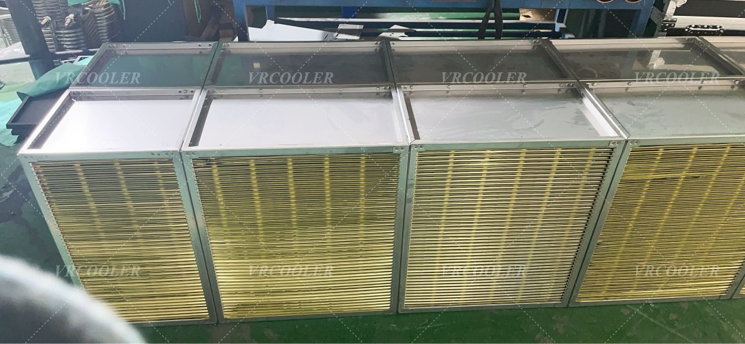 Where are hexagonal counterflow air to air heat exchangers commonly used?